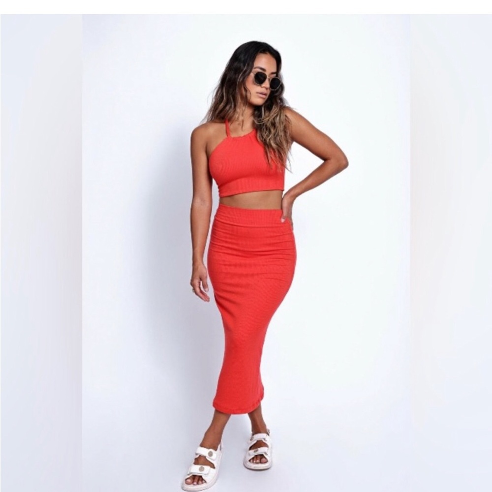 Skatie Betty Halter and Skirt Set, Size Small